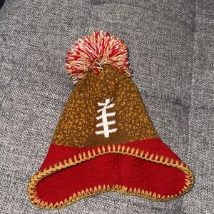 NFL infant 49ers beanie with Pom Pom